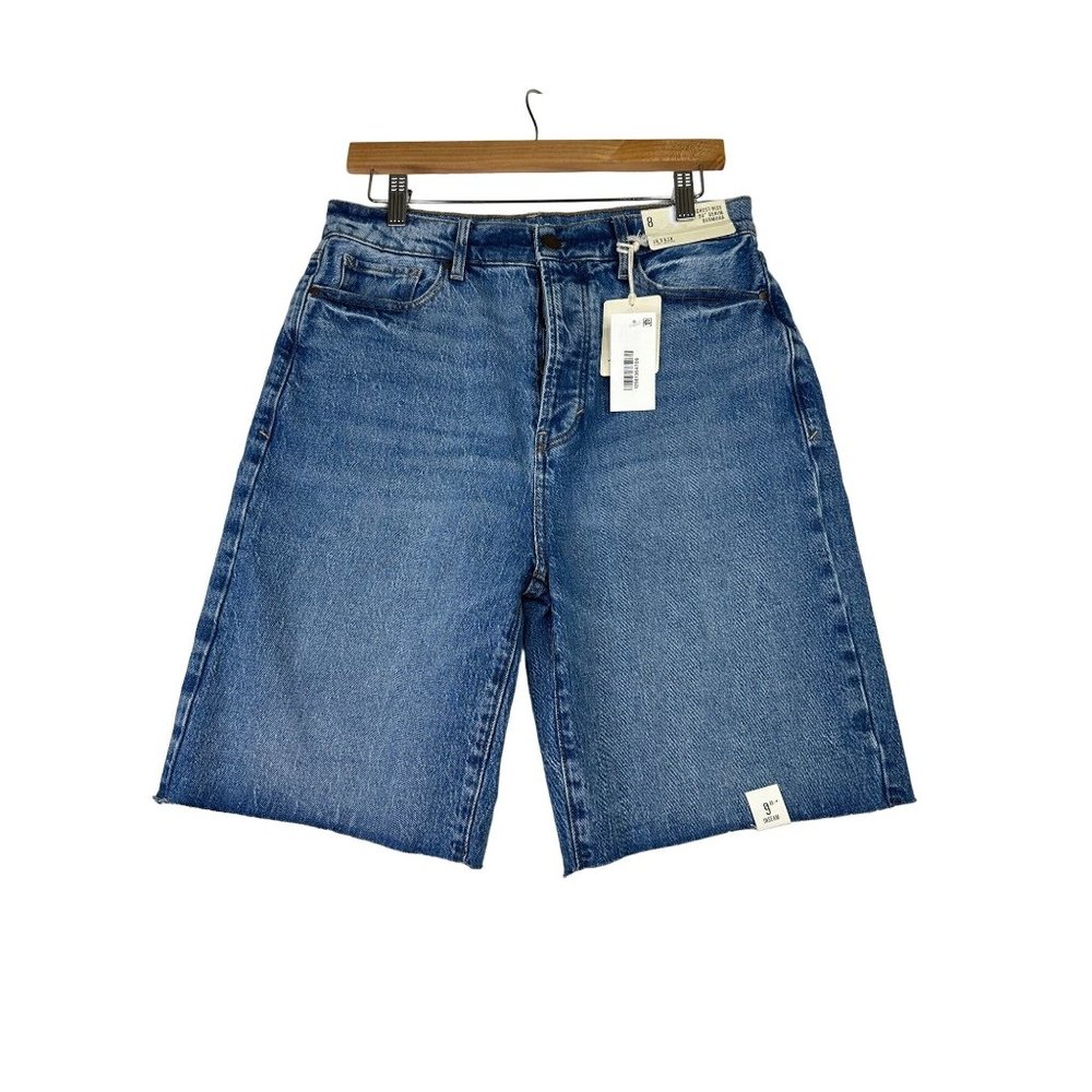 NWT Ana Highest Rise Denim Bermuda sz 8